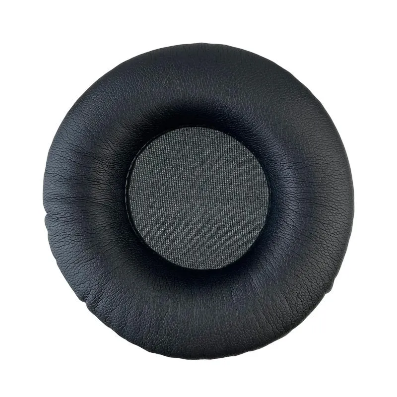 2Pcs Black Leather Case For Edifier Headphones 6Cm Earmuffs
