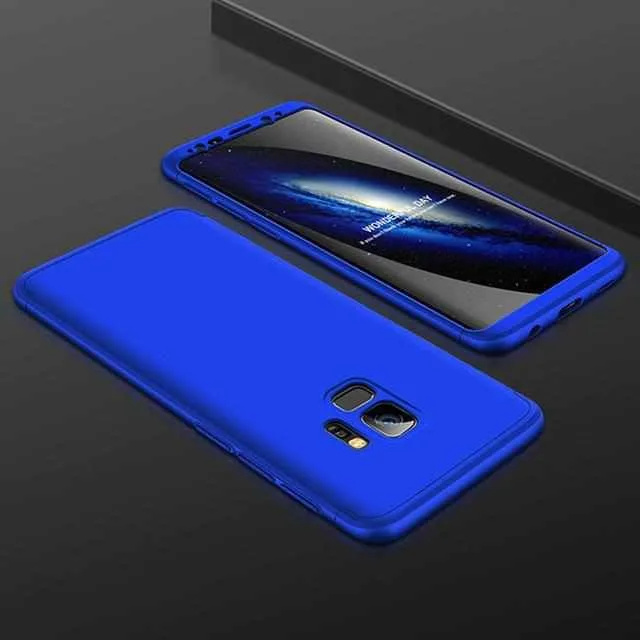 360 Degree Full Cover Case For Samsung Galaxy S9 S8 Plus - Shockproof Cover Hard Protective Case