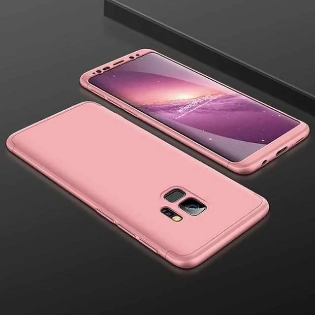 360 Degree Full Cover Case For Samsung Galaxy S9 S8 Plus - Shockproof Cover Hard Protective Case