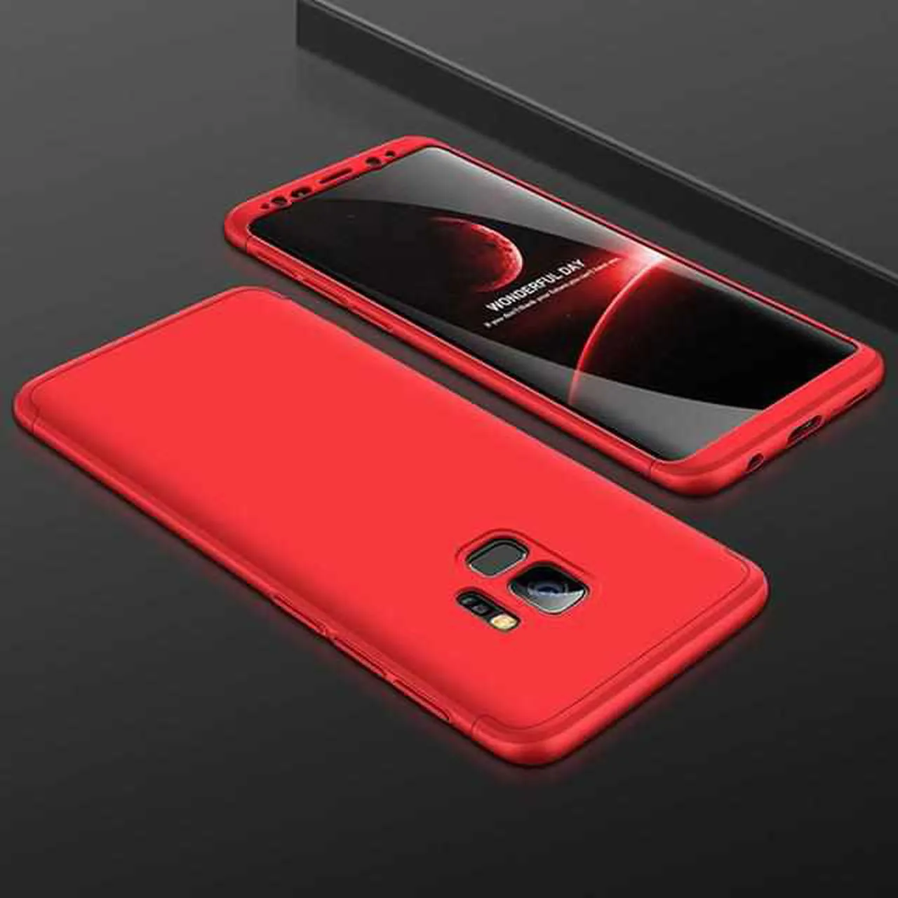 360 Degree Full Cover Case For Samsung Galaxy S9 S8 Plus - Shockproof Cover Hard Protective Case