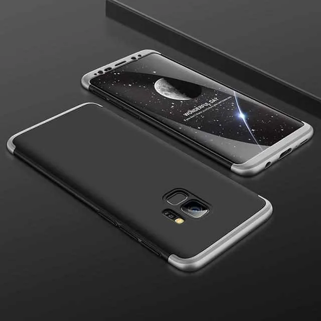360 Degree Full Cover Case For Samsung Galaxy S9 S8 Plus - Shockproof Cover Hard Protective Case