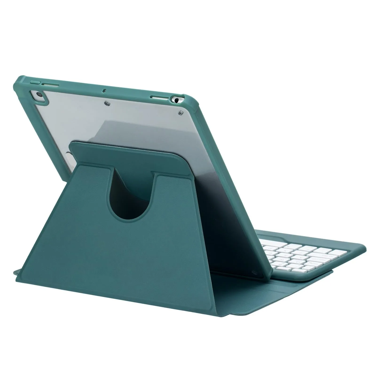 360 Rotation Bluetooth Keyboard Leather Case For Ipad 10.9 2022 With Backlight