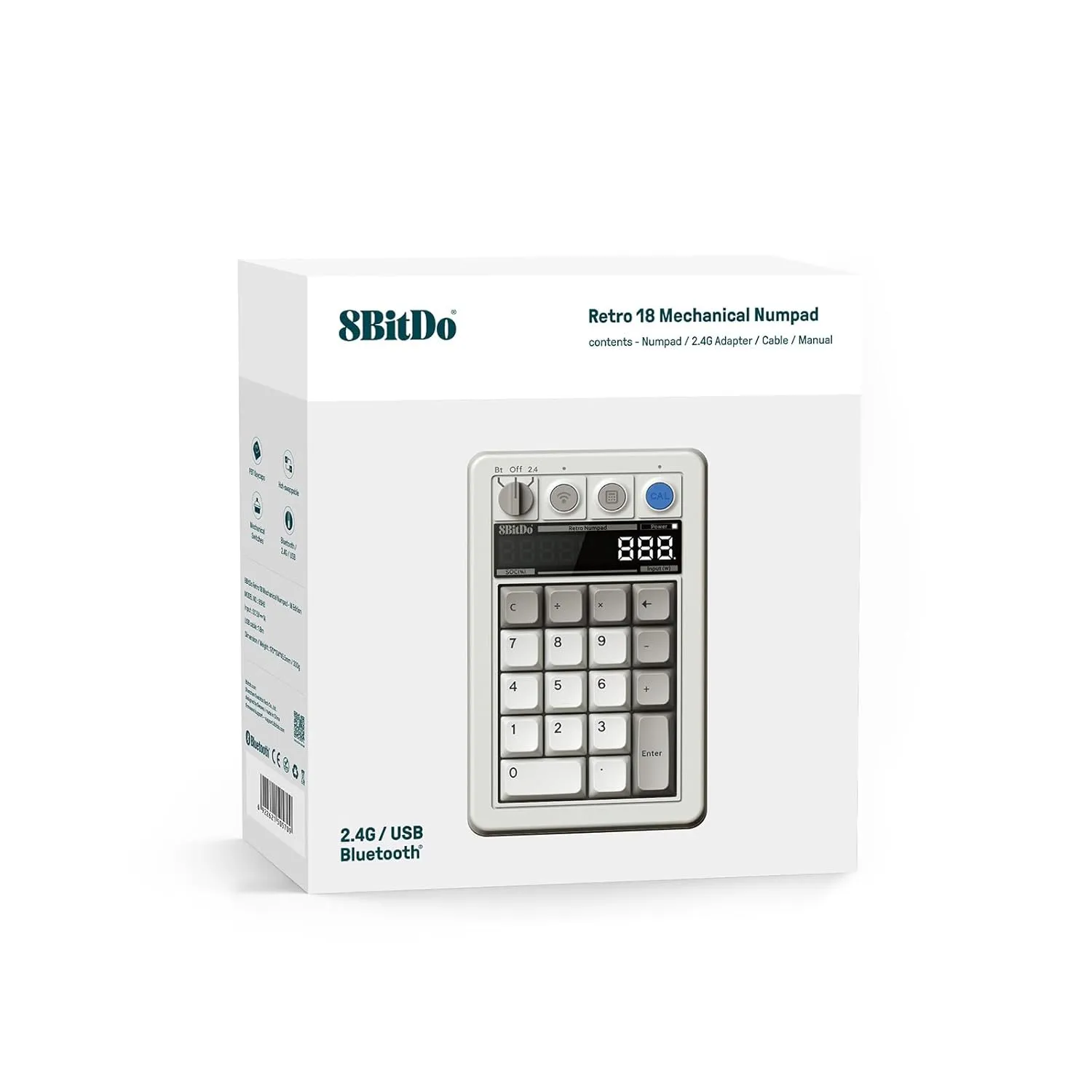 8Bitdo Retro 18 Mechanical Numpad (B5HB)