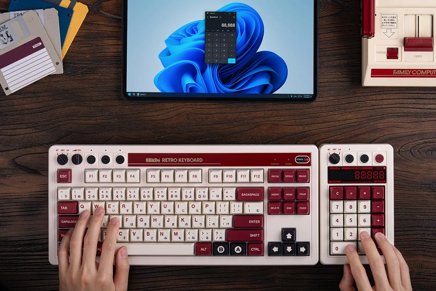 8Bitdo Retro 18 Mechanical Numpad (B5HB)