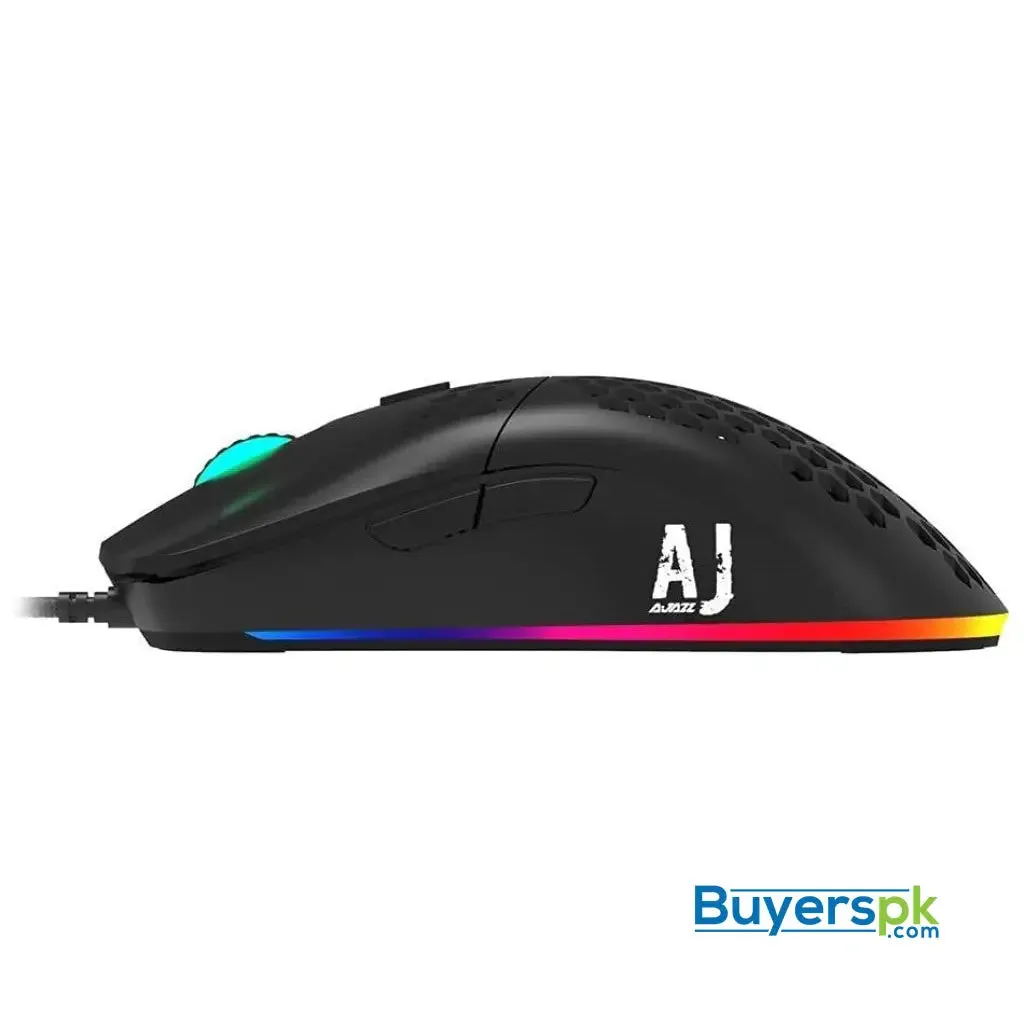 A-jazz Aj390r Rgb Black Mouse