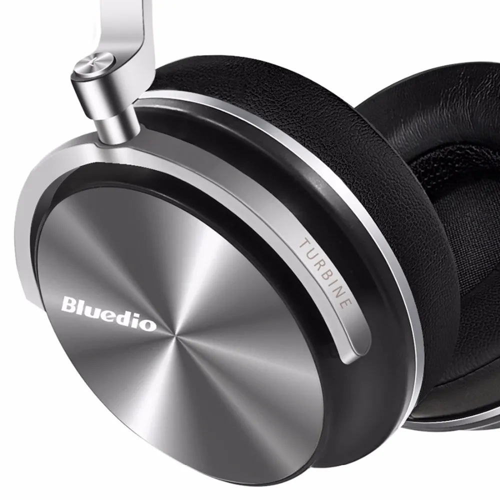 Bluedio T4 Active Noise Cancelling Wireless Bluetooth headphones Junior ANC Edition around the ear headset (black)