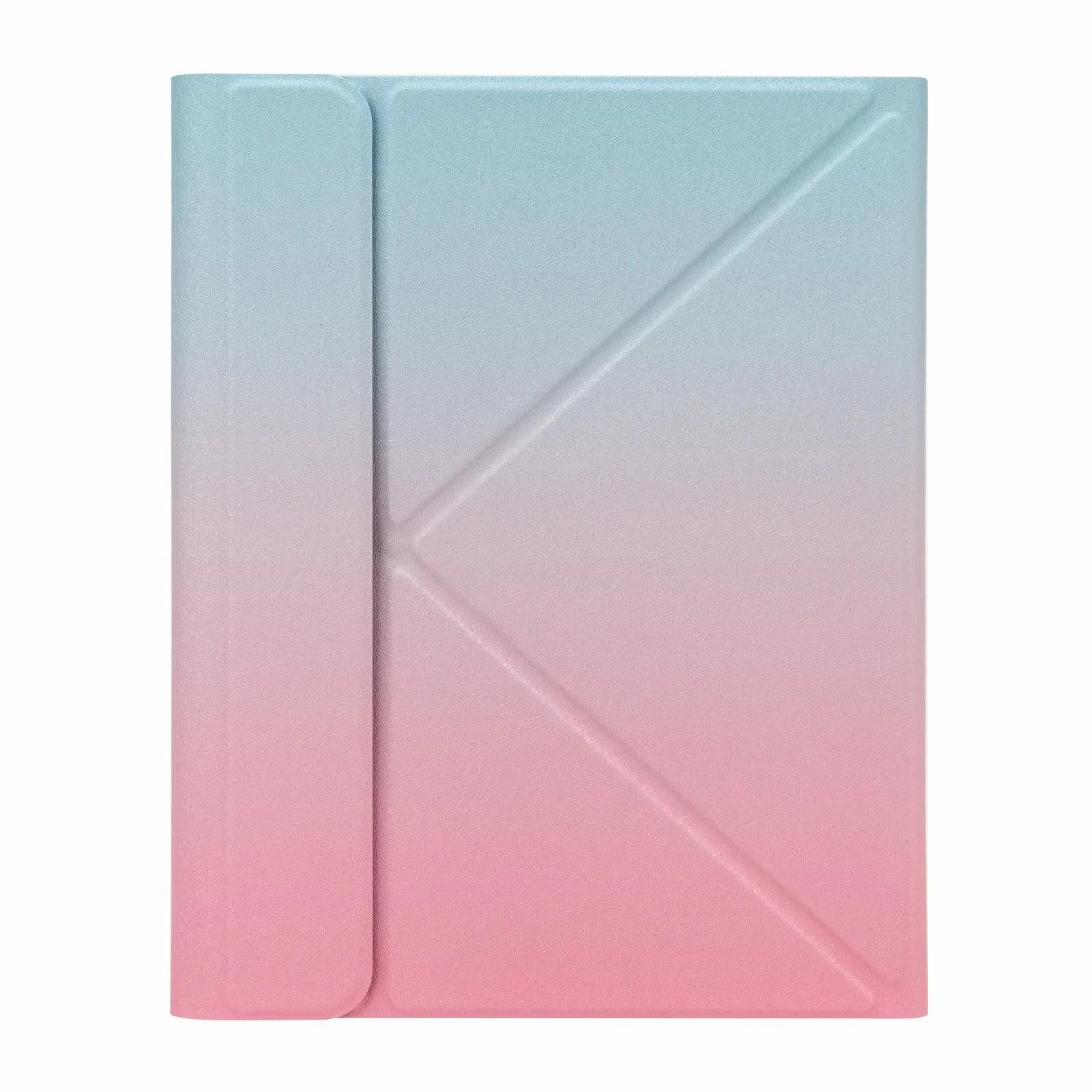 Bluetooth Keyboard Leather Case For Ipad 9.7 2018 / 2017 With Backlight & Three-Fold Holder