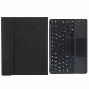 Bluetooth Keyboard Leather Case For Ipad 9.7 2018 / 2017 With Three-Fold Holder