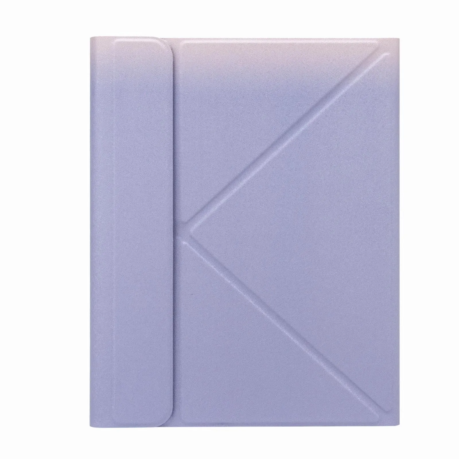 Bluetooth Keyboard Leather Case For Ipad 9.7 2018 / 2017 With Three-Fold Holder