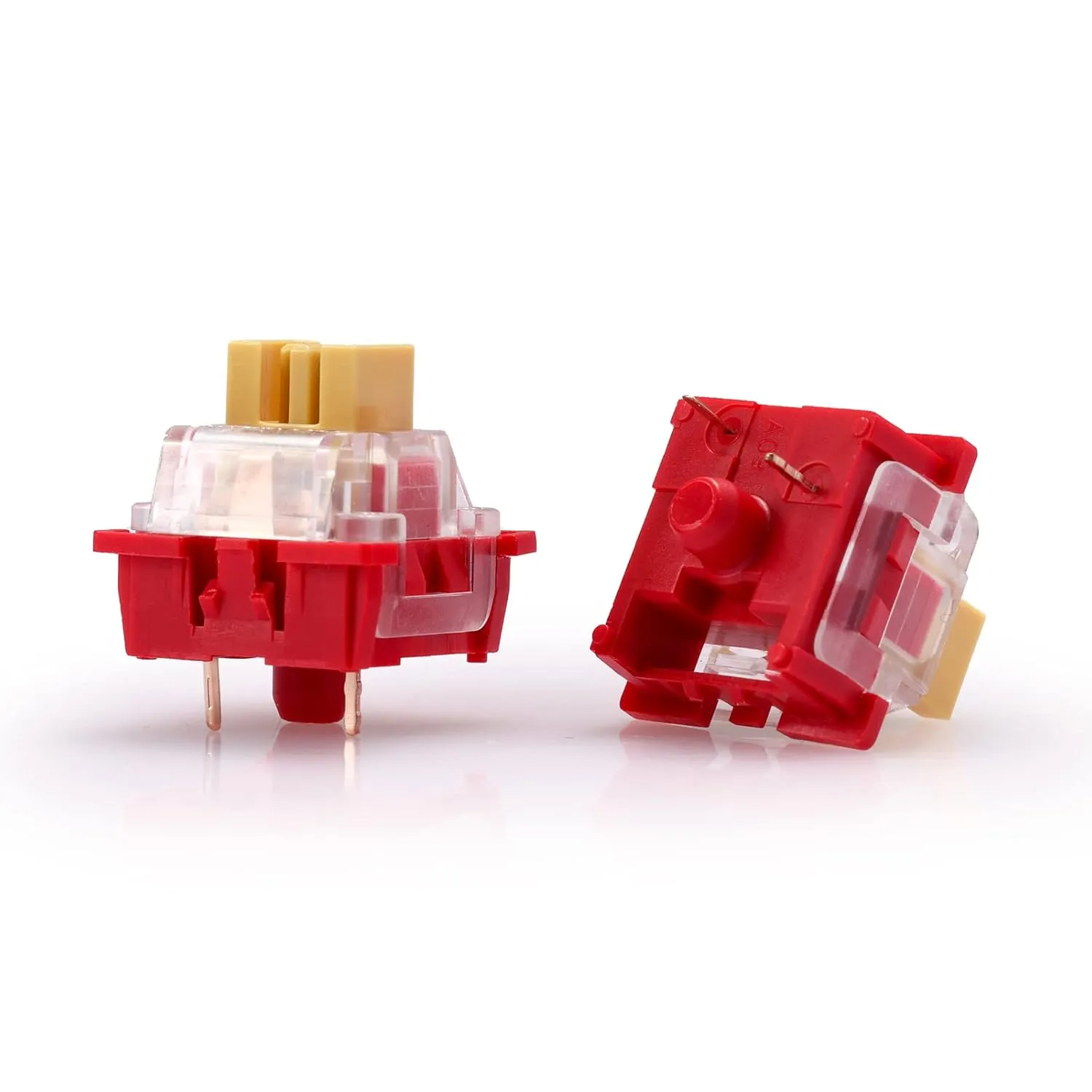 BOLT AXTION Bullet-QT Mechanical Switches Mounted, Hot-Swappable, 3-Pin Plate Mounted, DIY Keyboard Mod Kit with 50 Million Clicks (24 pcs, Keycap   Switch Puller)