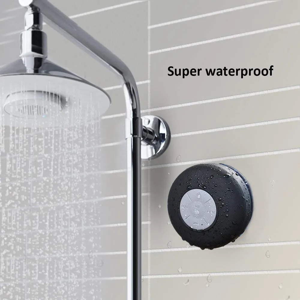 Bonbon Water-Resistant Bluetooth Shower Portable  Speaker - Open Box