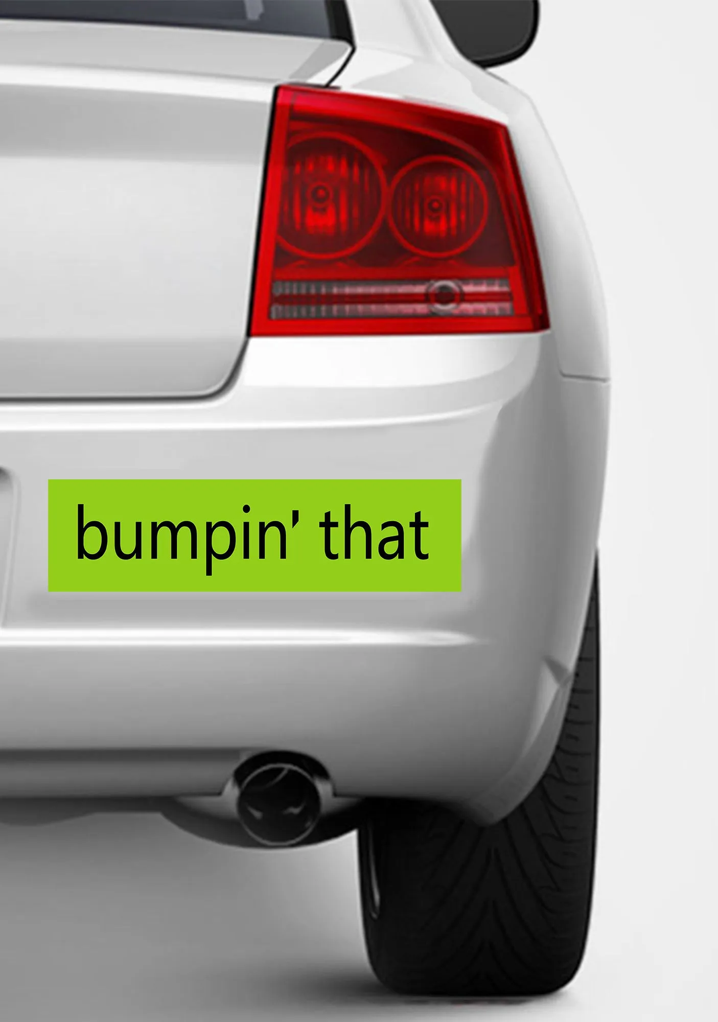 Bumpin' That Y2K Car Bumper Magnet Cherrykitten