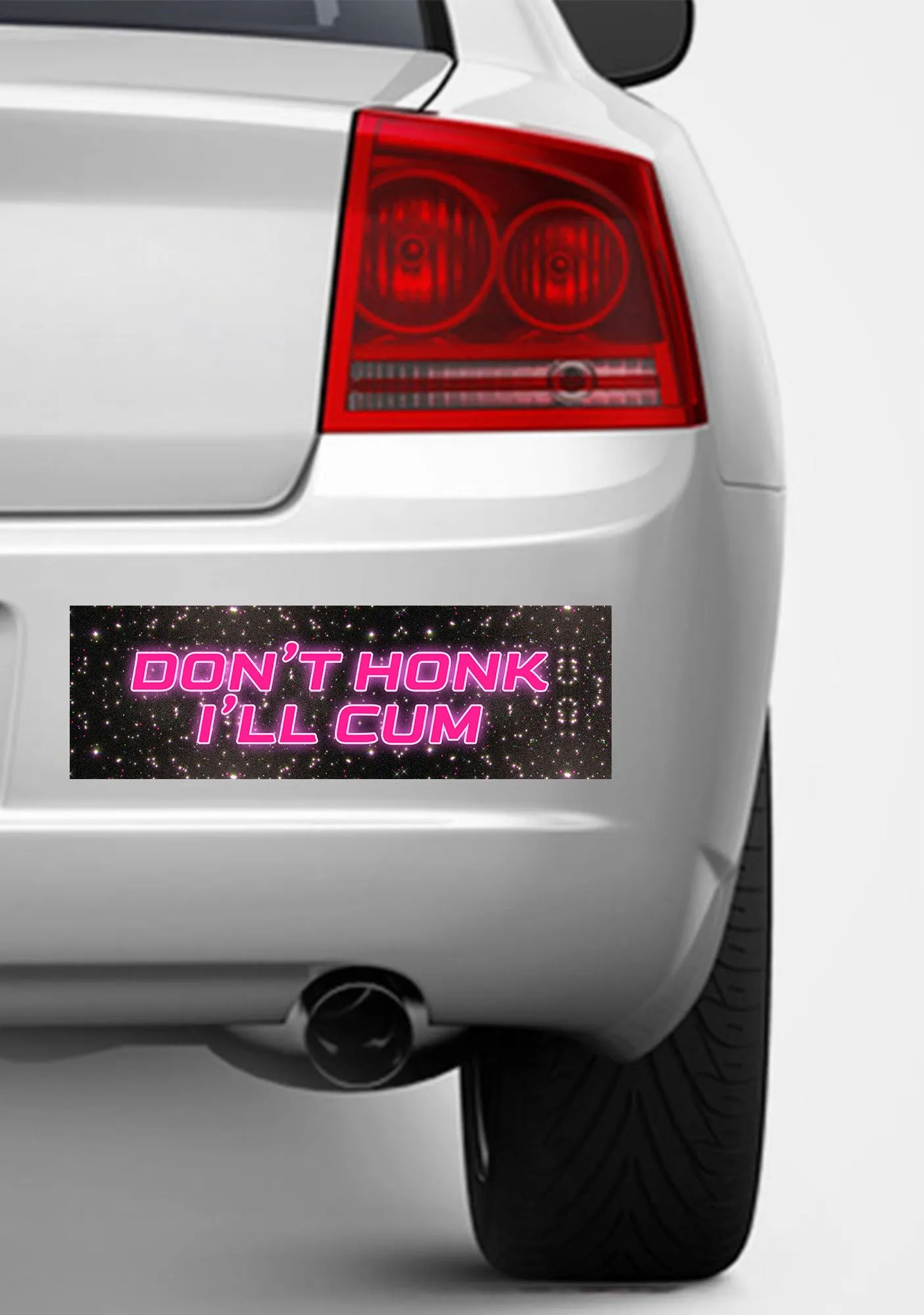 Don't Honk Y2K Car Bumper Magnet Cherrykitten