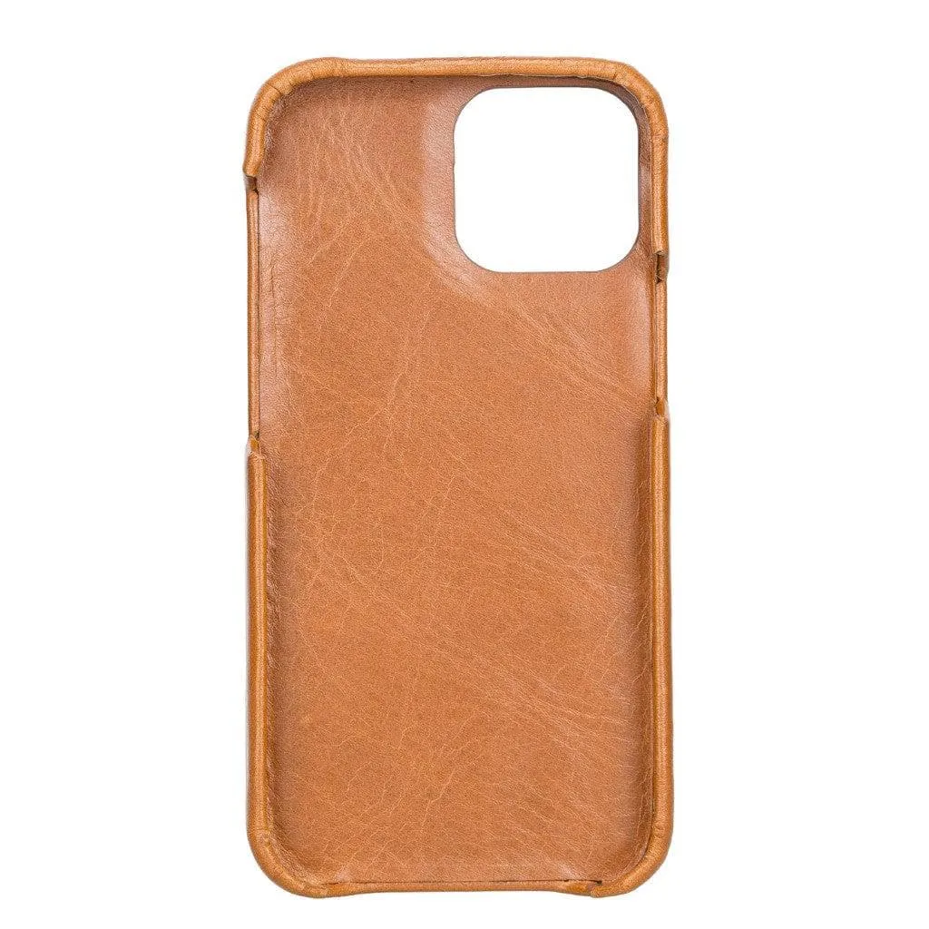 Full Leather Coating Back Cover for Apple iPhone 13 Series