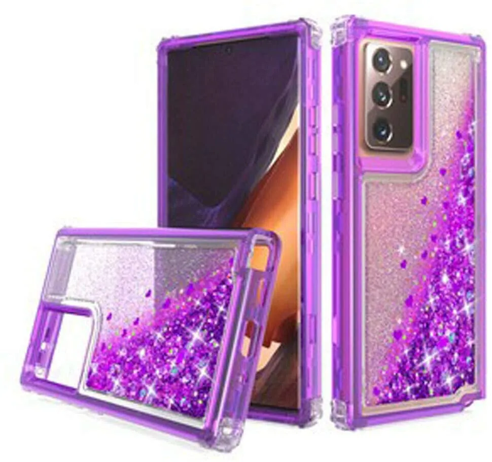 Galaxy Note 20 Ultra Glitter Bling Liquid Case | Note 20 Ultra Girls Cases