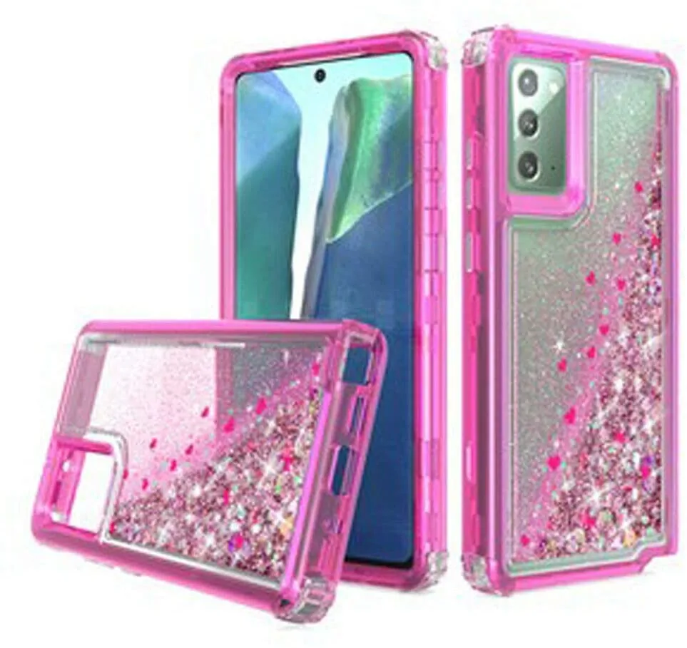 Galaxy Note 20 Ultra Glitter Bling Liquid Case | Note 20 Ultra Girls Cases