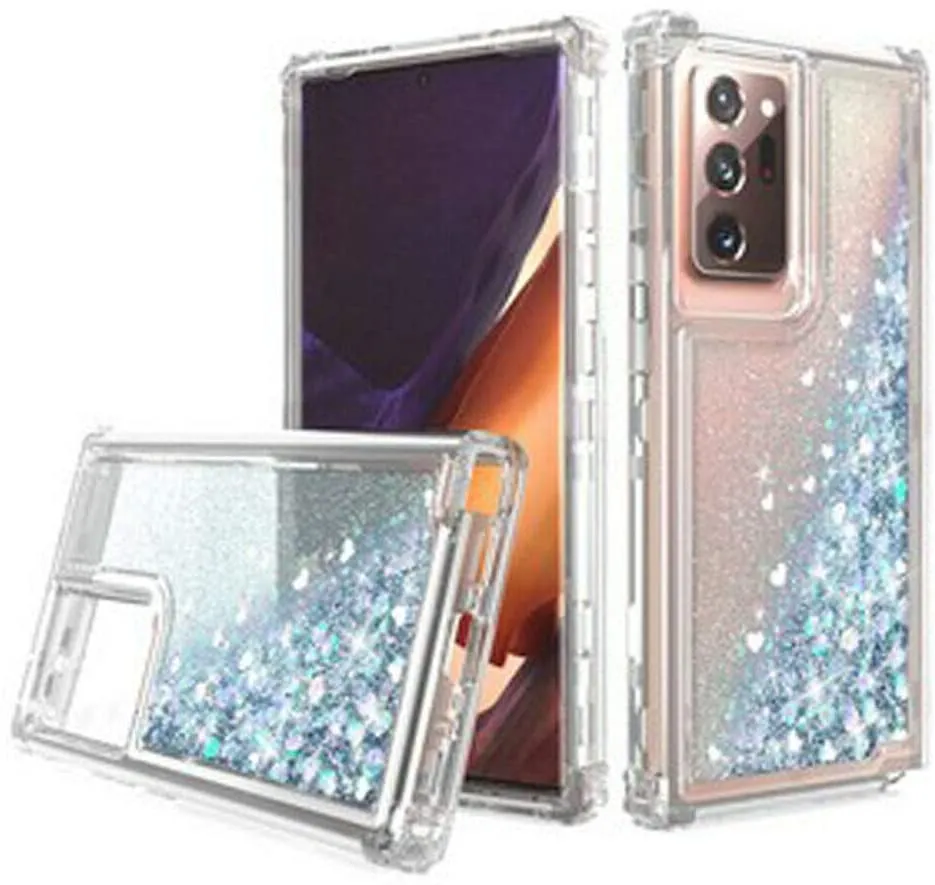 Galaxy Note 20 Ultra Glitter Bling Liquid Case | Note 20 Ultra Girls Cases