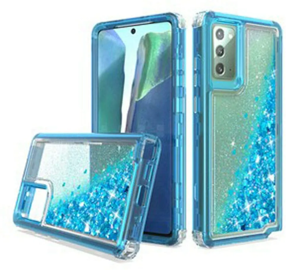 Galaxy Note 20 Ultra Glitter Bling Liquid Case | Note 20 Ultra Girls Cases
