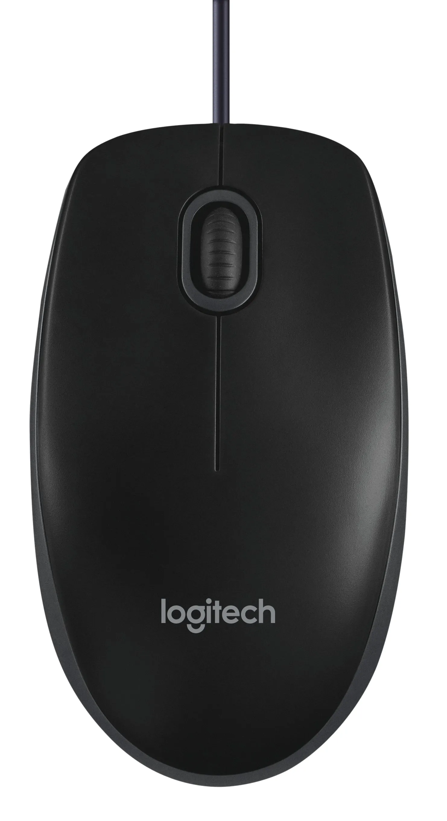 Logitech B100 Wired Mouse Usb Type-A Optical 1000 Dpi Black