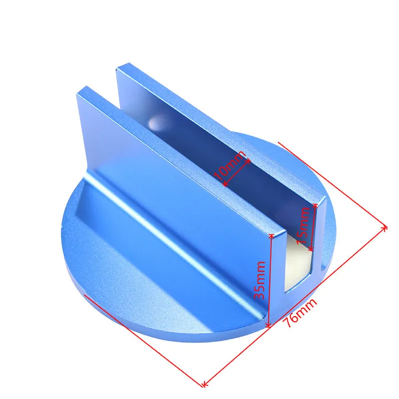 Magnetic adapter for floor jack