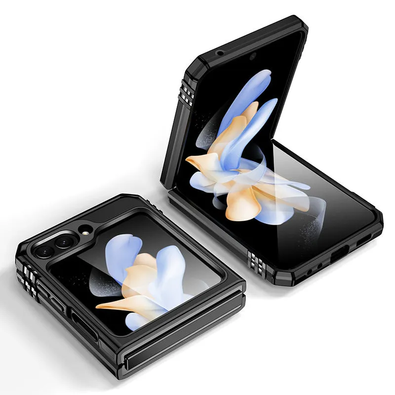 Magnetic Ring Stand Shockproof Rugged Case For Samsung Galaxy Z Flip 5