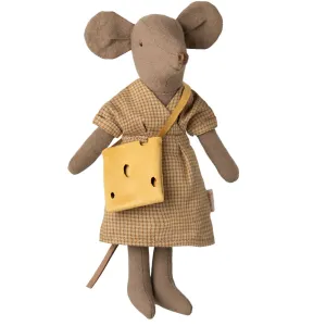 Maileg Mum mouse - Light brown