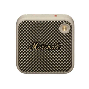 Marshall Willen Portable Bluetooth Speaker  Cream | 15  Hours Playtime | IP67 Waterproof | Stack Mode | Built-in Mic