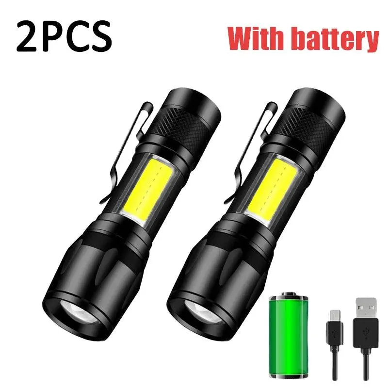 Mini Torch LED Flashlight: Ultimate Gear for Camping & Outdoor Adventures