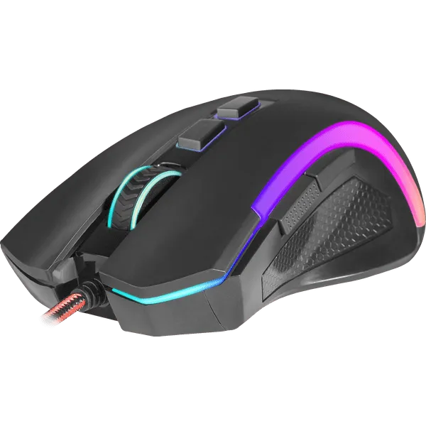 Redragon GRIFFIN 7200DPI Gaming Mouse - Black - RD-M607