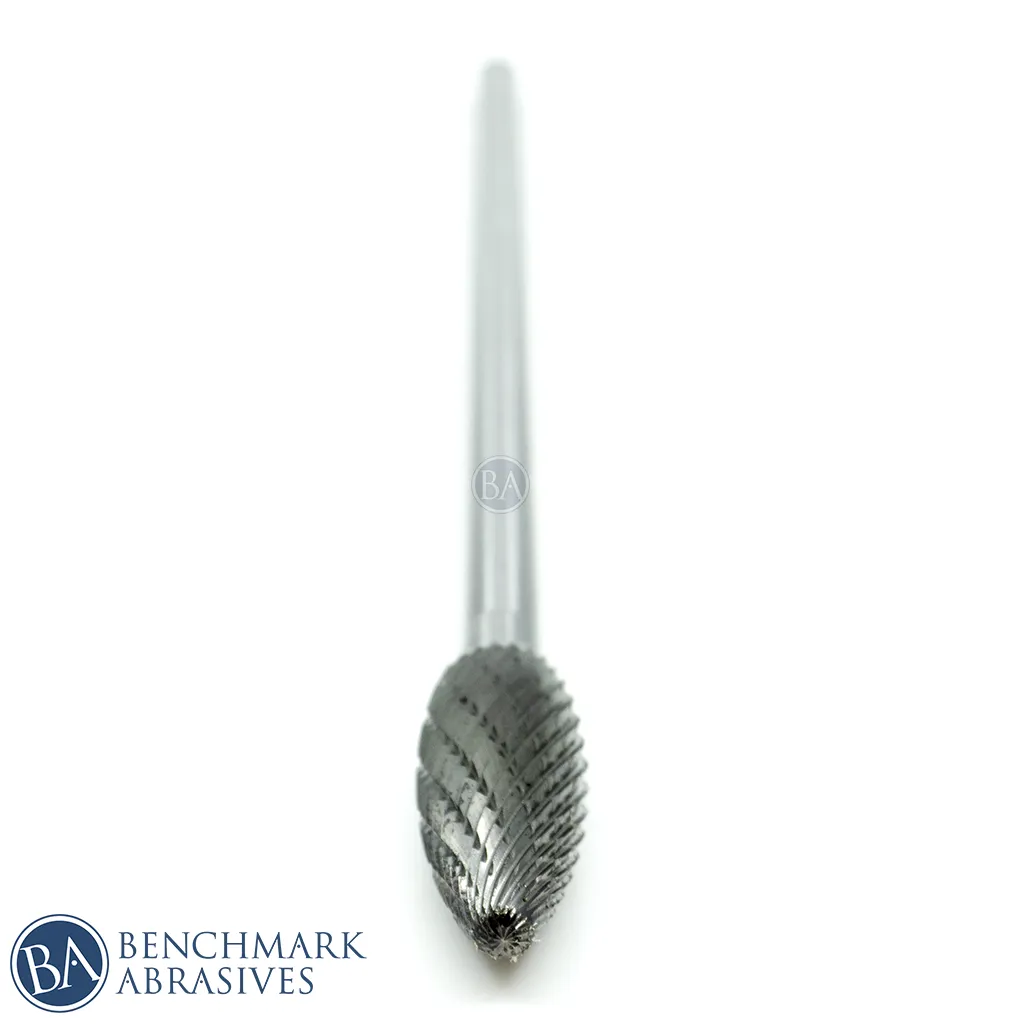 SH-5L Flame Shape - Premium Tungsten Carbide Burr