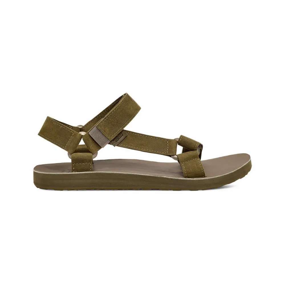 Teva  Men's Original Universal Full Grain Green M