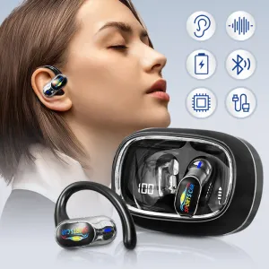 Waterproof Open Ear Earbuds with Noise Cancelling Waterproof Open Ear Earbuds with Noise Cancelling