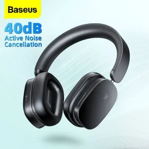 Wireless Headphone Active Noise Cancelling Bluetooth 5.2 Headset Earphone Head Set Ear buds