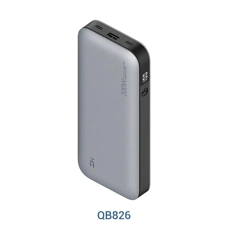 ZMI QB826 25000mAh High-Power Fast Charging Power Bank for Laptops, Smartphones, and Gaming Consoles